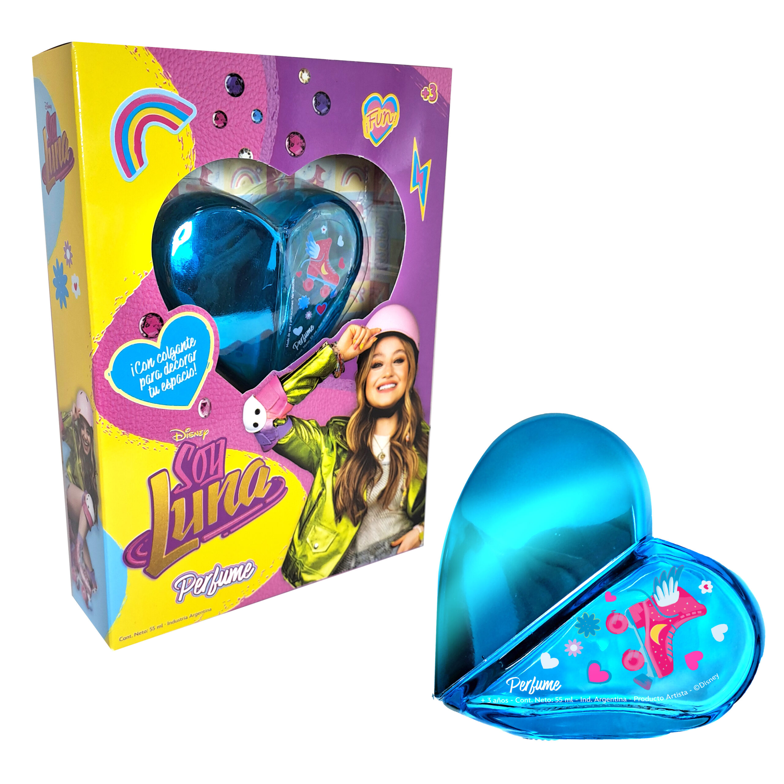 51669 – PERFUME SOY LUNA CORAZON x 55 ml