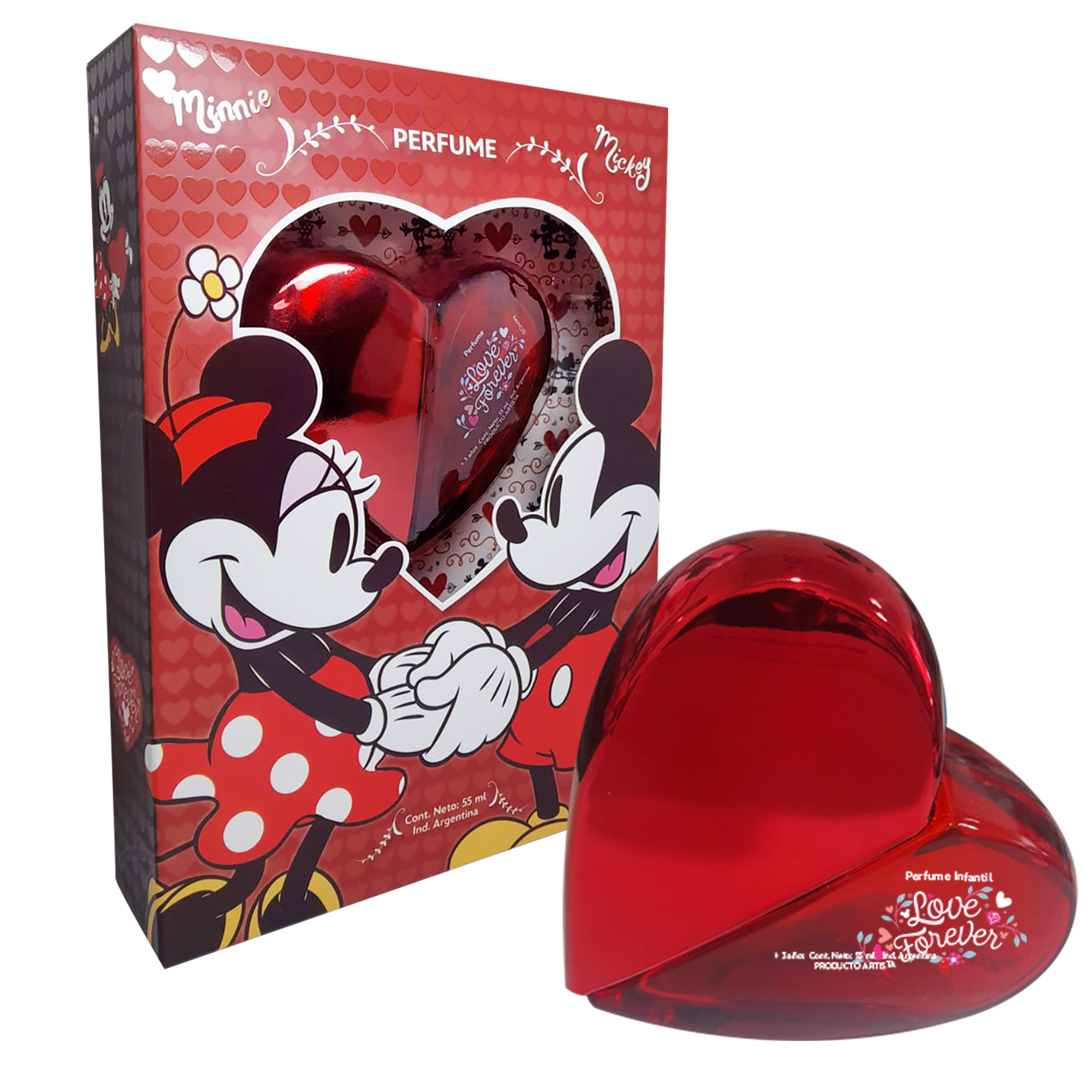51560 – PERFUME MINNIE & MICKEY CORAZON x 55 ml
